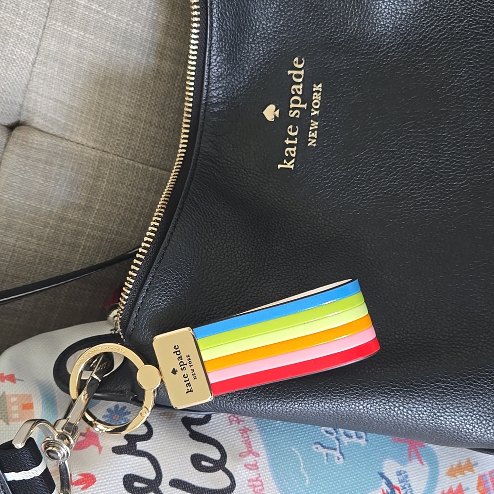 Kate Spade Rainbow Keychain - Picture 10 of 11